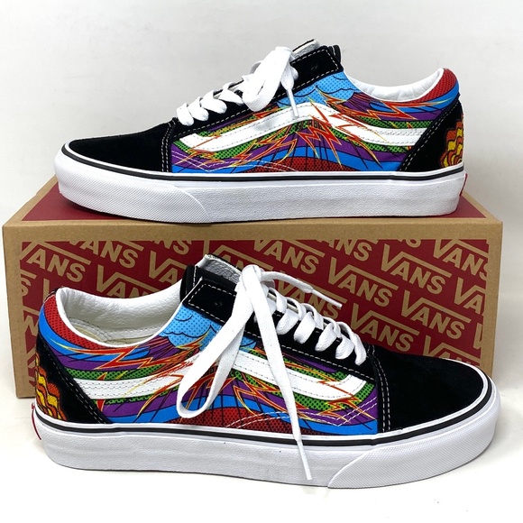 VANS Old Skool Sneakers Skate Women Low Top Black Suede Canvas Shoes VN0A5JMIBML - Picture 3 of 11